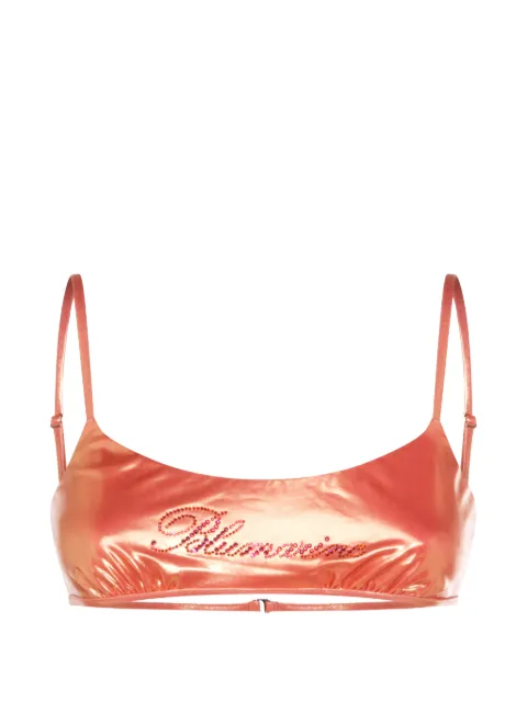 Blumarine top de bikini con tiras ajustables