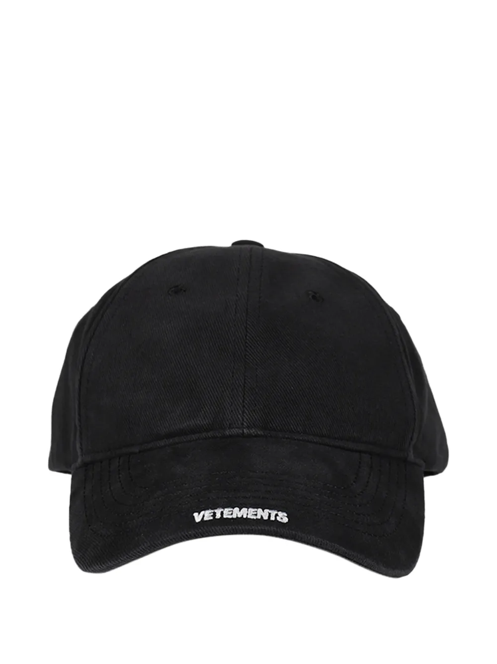 VETEMENTS logo cap - Nero