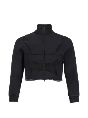 MM6 Maison Margiela ハイネック ボディスーツ | ブラック | FARFETCH JP
