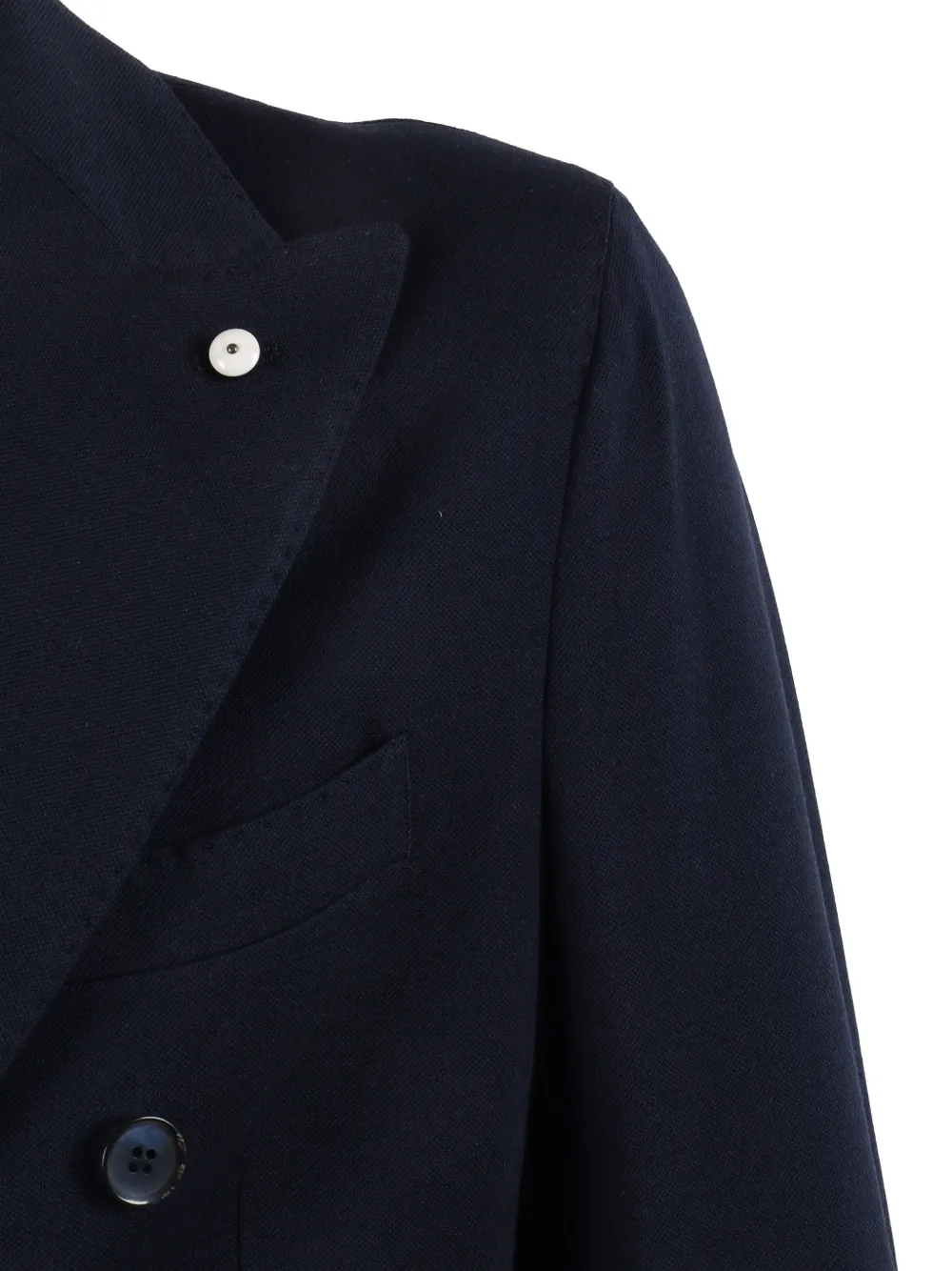  L.b.m. 1911 Drop S Double-breasted Blazer - Blue 