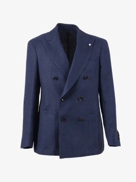 LUIGI BIANCHI MANTOVA double-breasted suit jacket