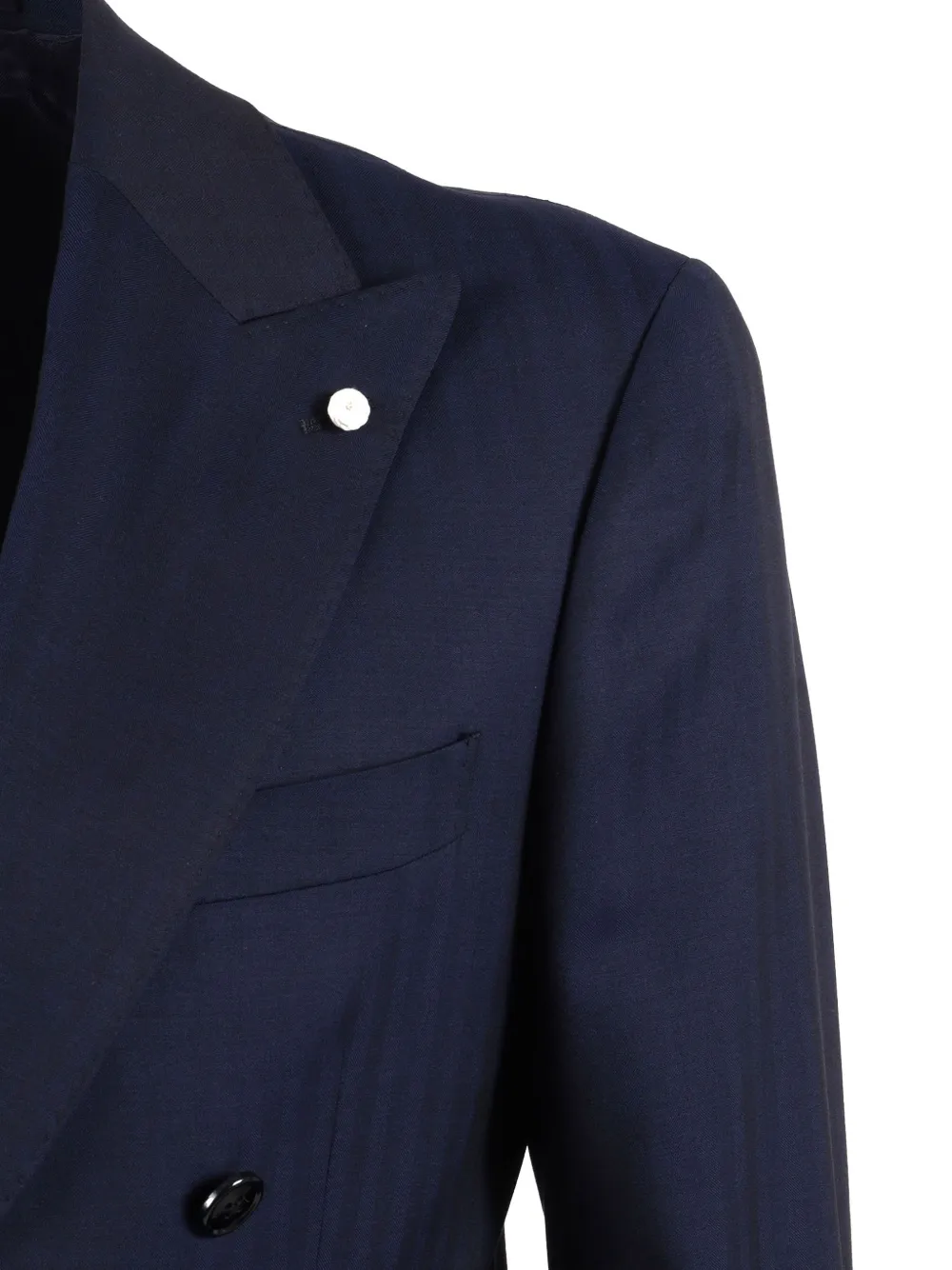  Luigi Bianchi Mantova Double-breasted Blazer - Blue 