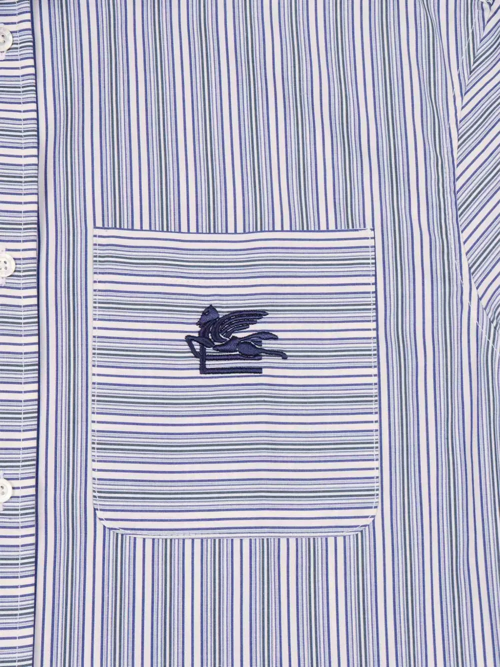 ETRO KIDS Gestreept shirt Wit
