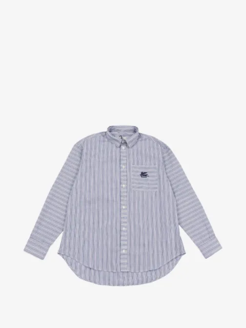 ETRO KIDS striped-pattern shirt