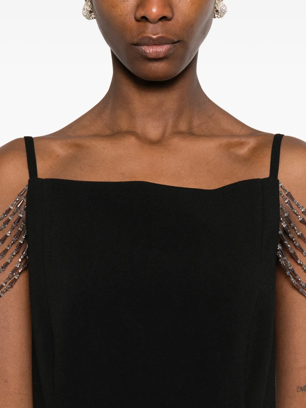 PINKO Jurk met kettingbandje Zwart