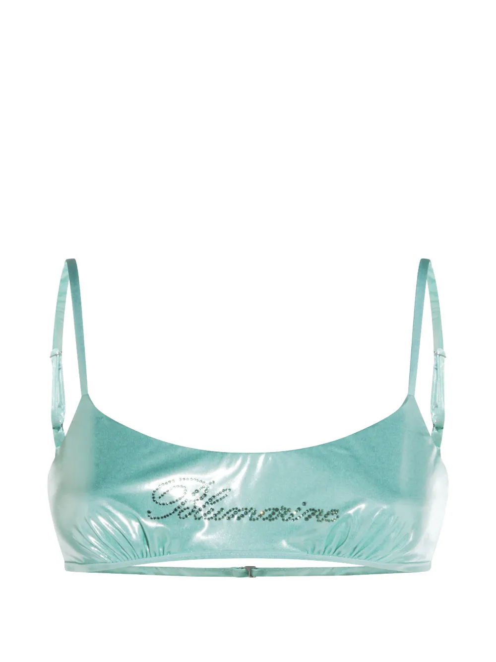 Blumarine logo-detail bikini top
