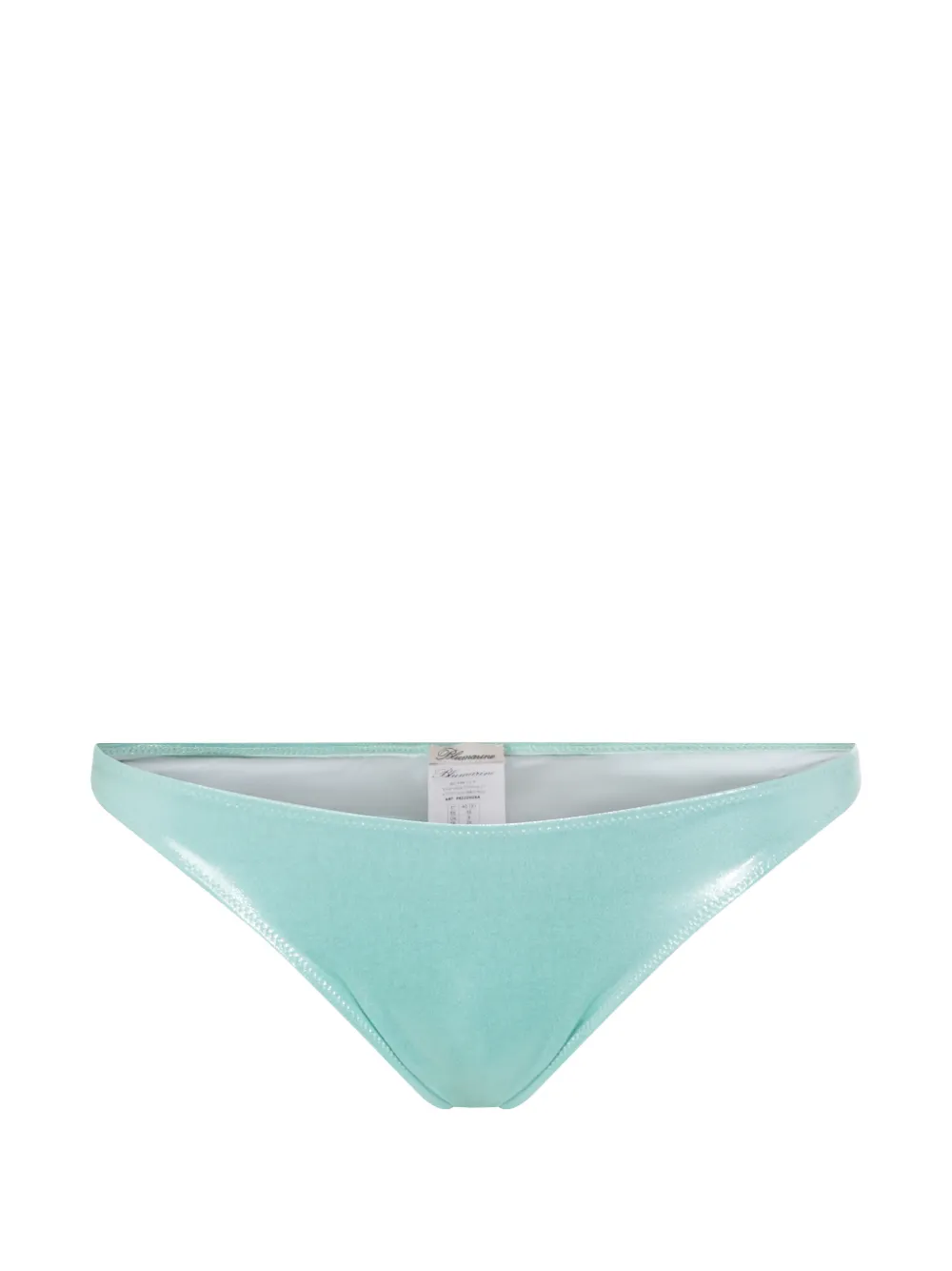 Blumarine embellished bikini bottom - Verde