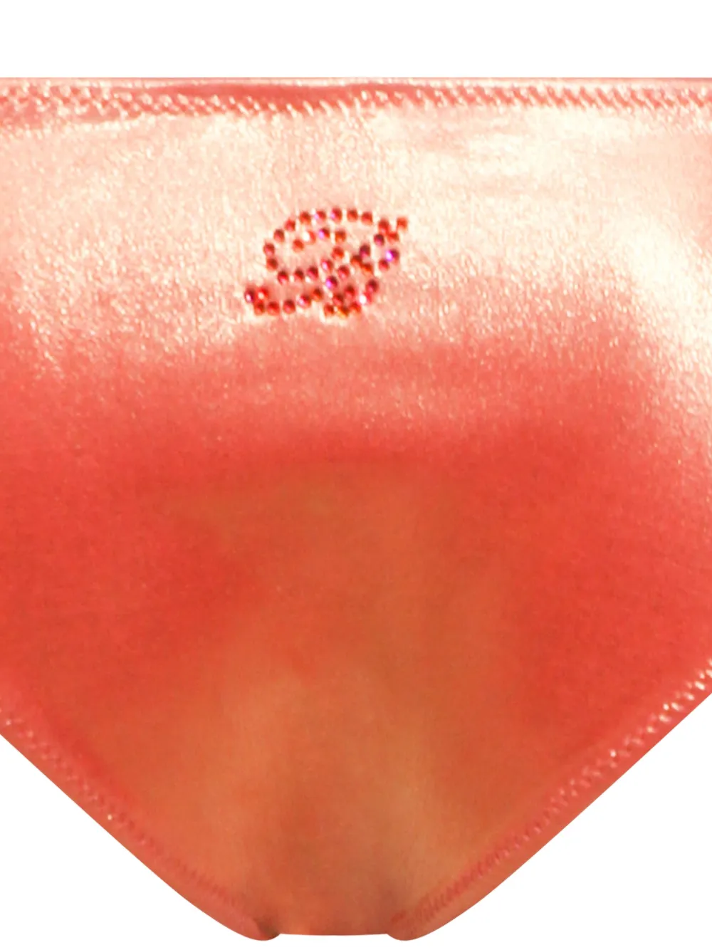  Blumarine Logo-detail Bikini Bottom - Orange 