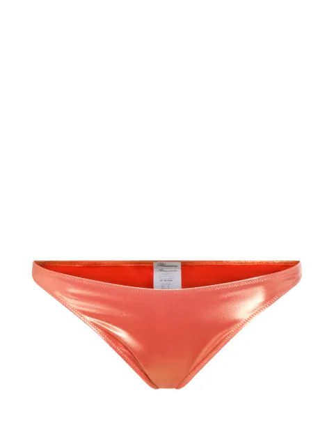 Blumarine bikini bottom con detalles del logo 