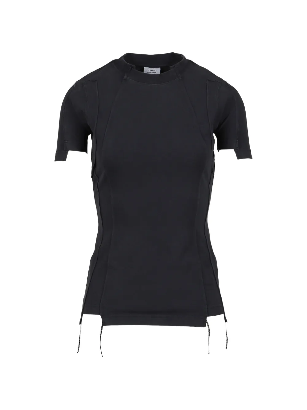 VETEMENTS T-Shirt mit Logo - Schwarz