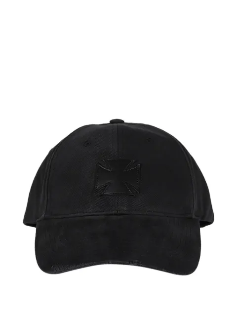VETEMENTS leather cross cap