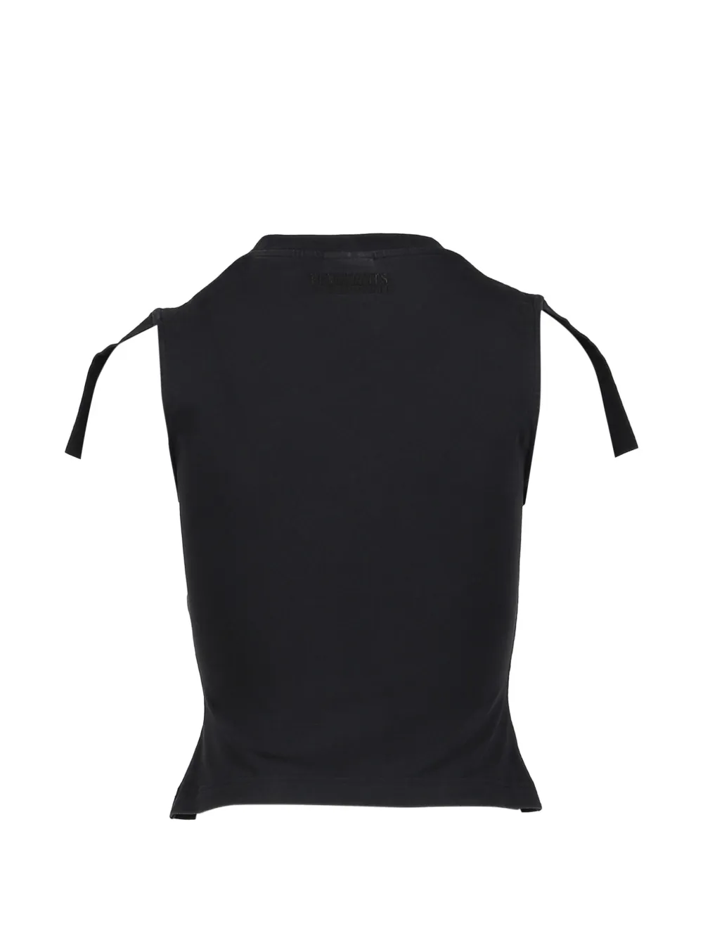VETEMENTS Biker Cross T-shirt Zwart