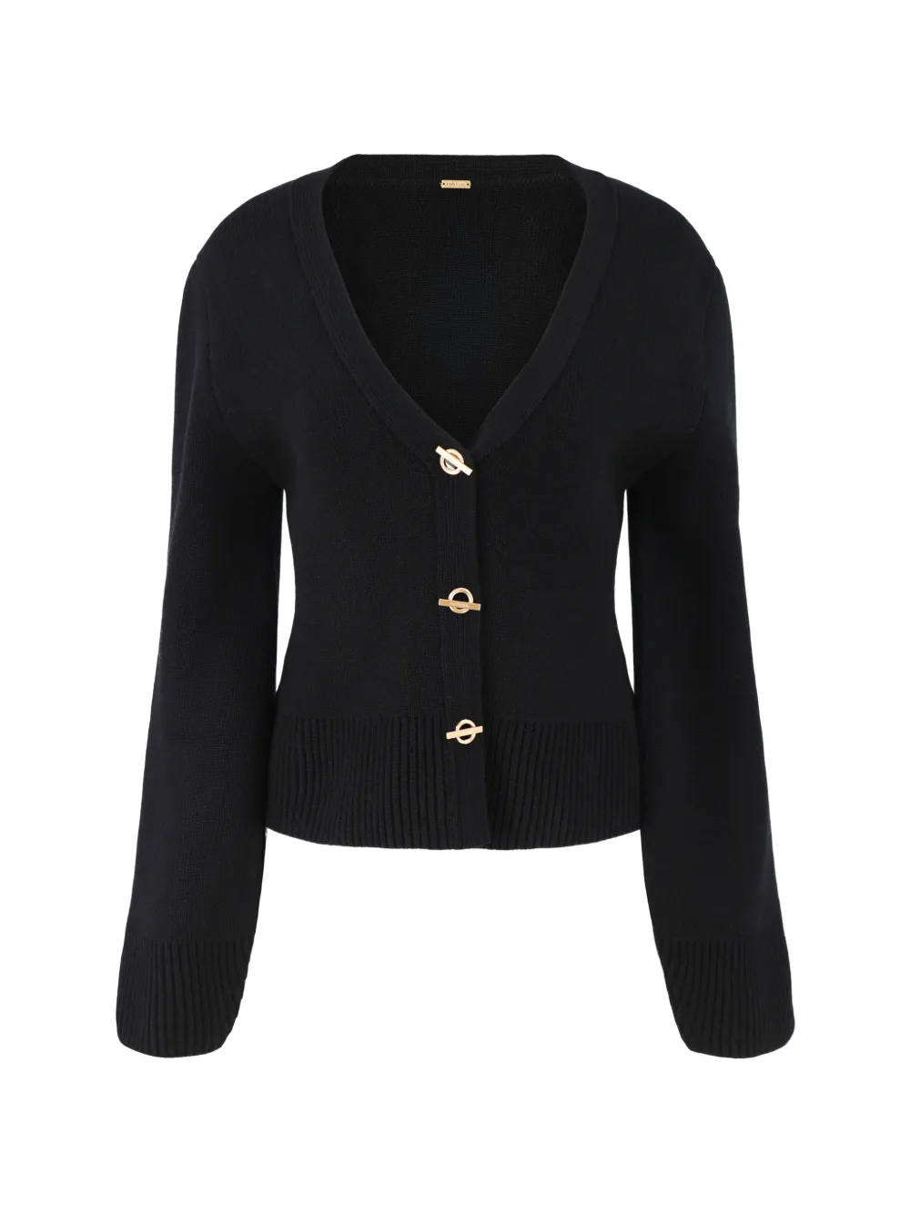 Cult Gaia Jos V-neck button cardigan - Nero