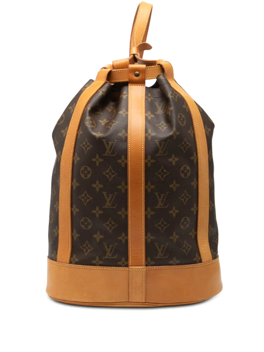 Louis Vuitton Pre-Owned Borsa a secchiello Randonnee PM con monogramma 1996 - Marrone