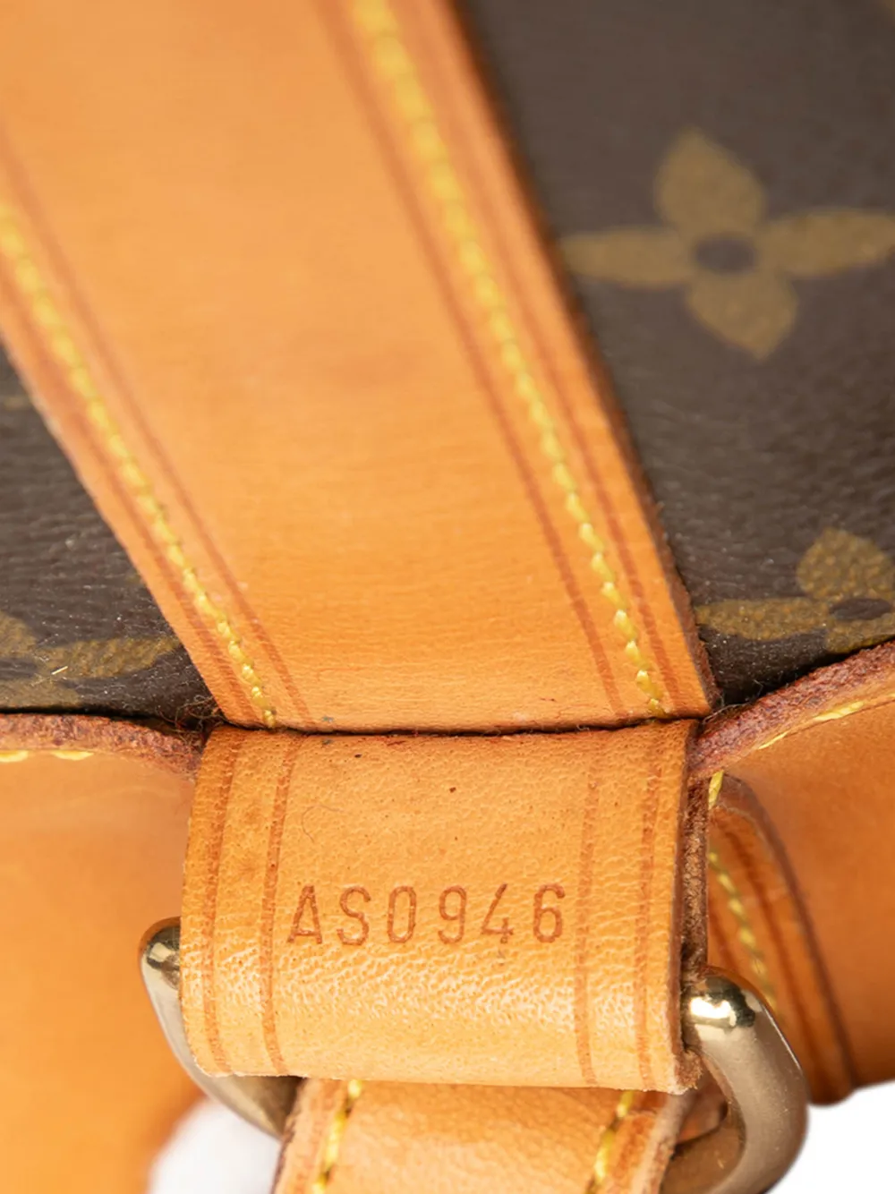 1996 Monogram Randonnee Pm Bucket Bag
