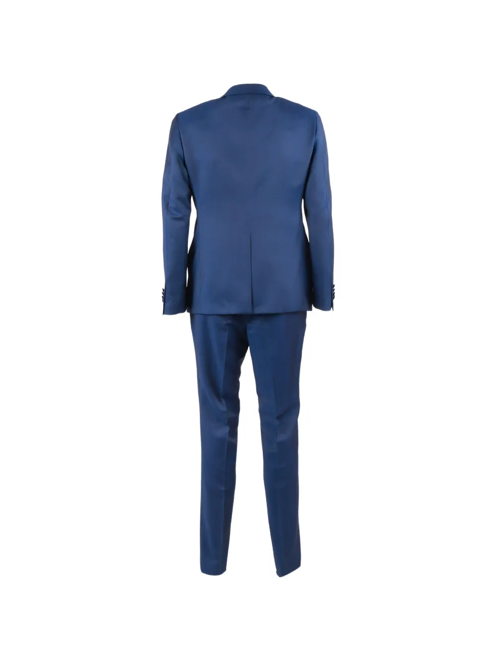 LUIGI BIANCHI MANTOVA Pak met enkele rij knopen Blauw
