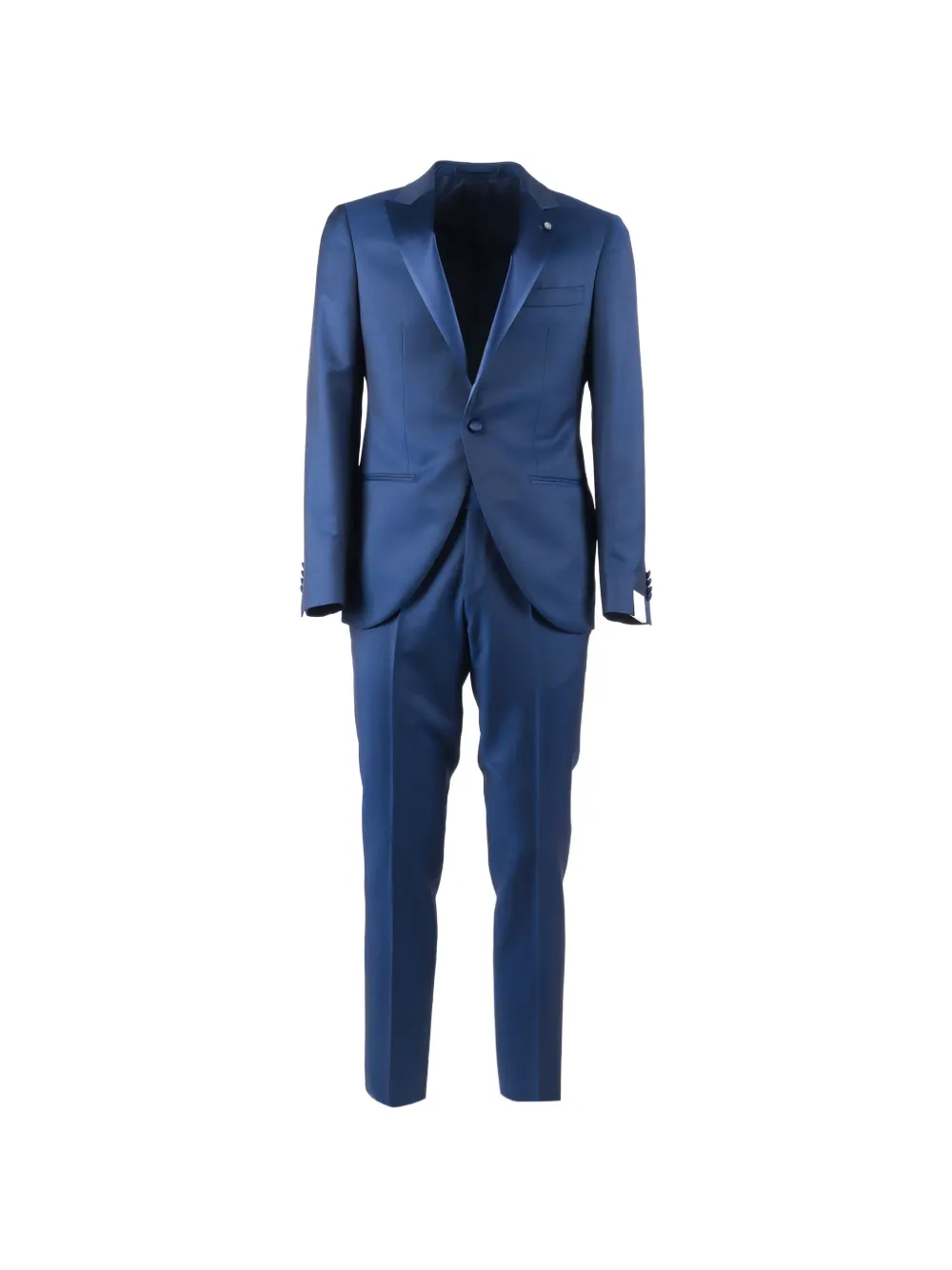 LUIGI BIANCHI MANTOVA single-breasted suit - Blu