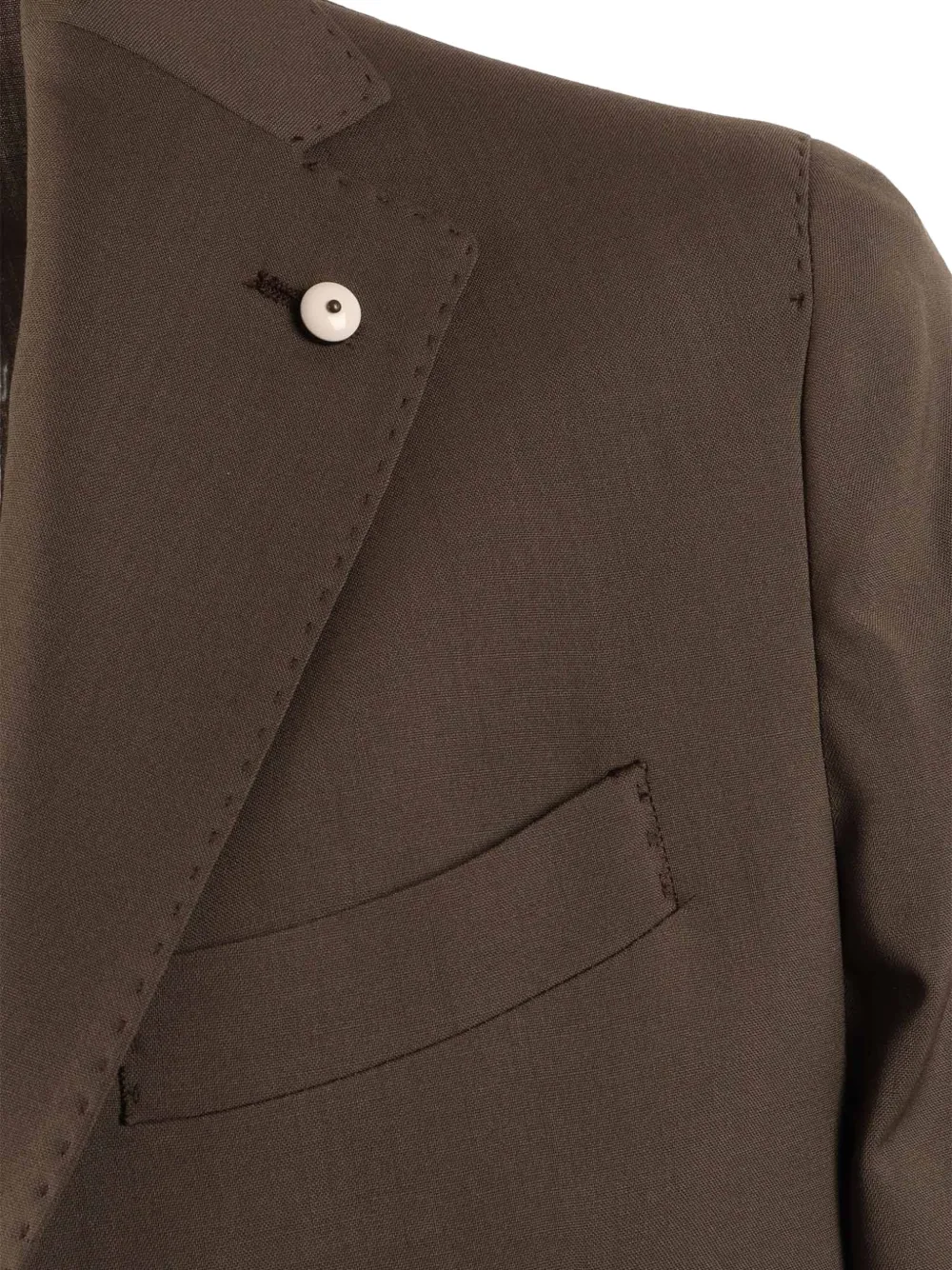  L.b.m. 1911 Single-breasted Blazer - Brown 