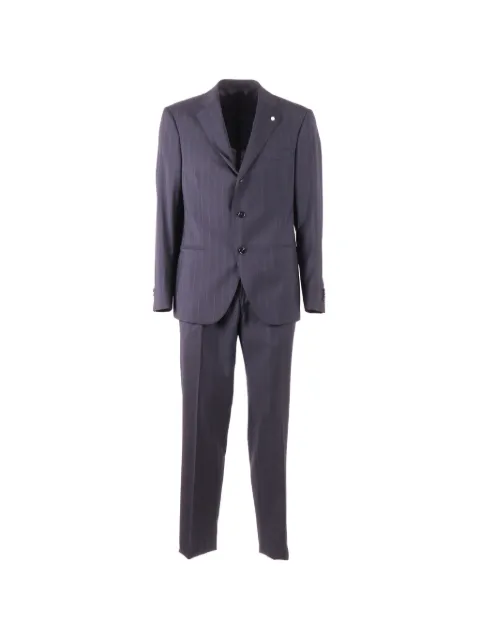LUIGI BIANCHI MANTOVA pinstripe-pattern single-breasted suit