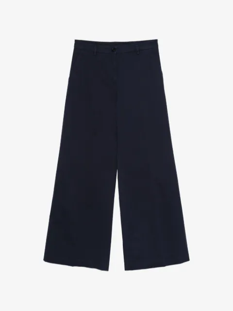 ASPESI Broek met wijde pijpen