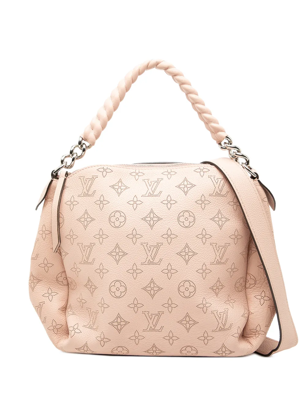 Louis Vuitton Pre-Owned Borsa a tracolla Mahina Babylone BB con monogramma e catena 2016 - Rosa