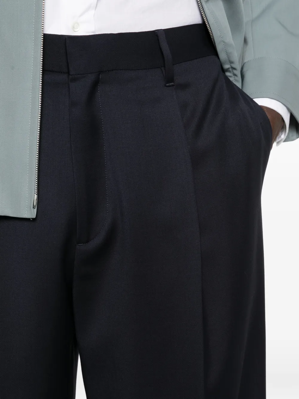 Lardini Migio geplooide broek Blauw