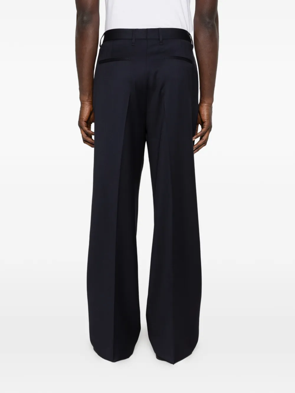 Lardini Migio geplooide broek Blauw