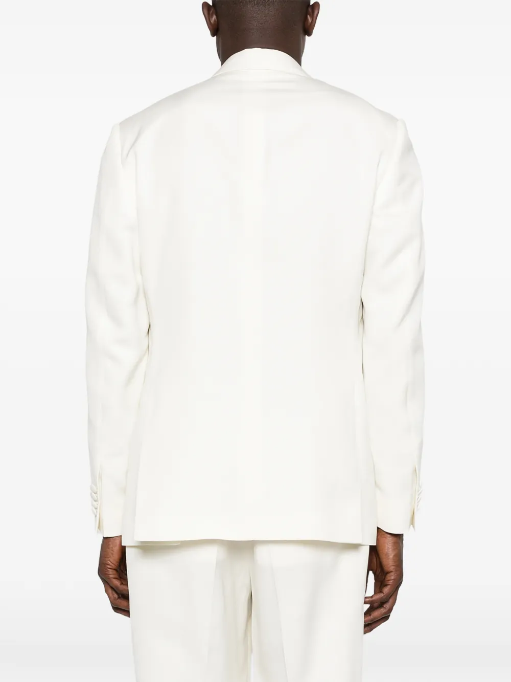 Lardini Blazer met dubbele rij knopen Wit
