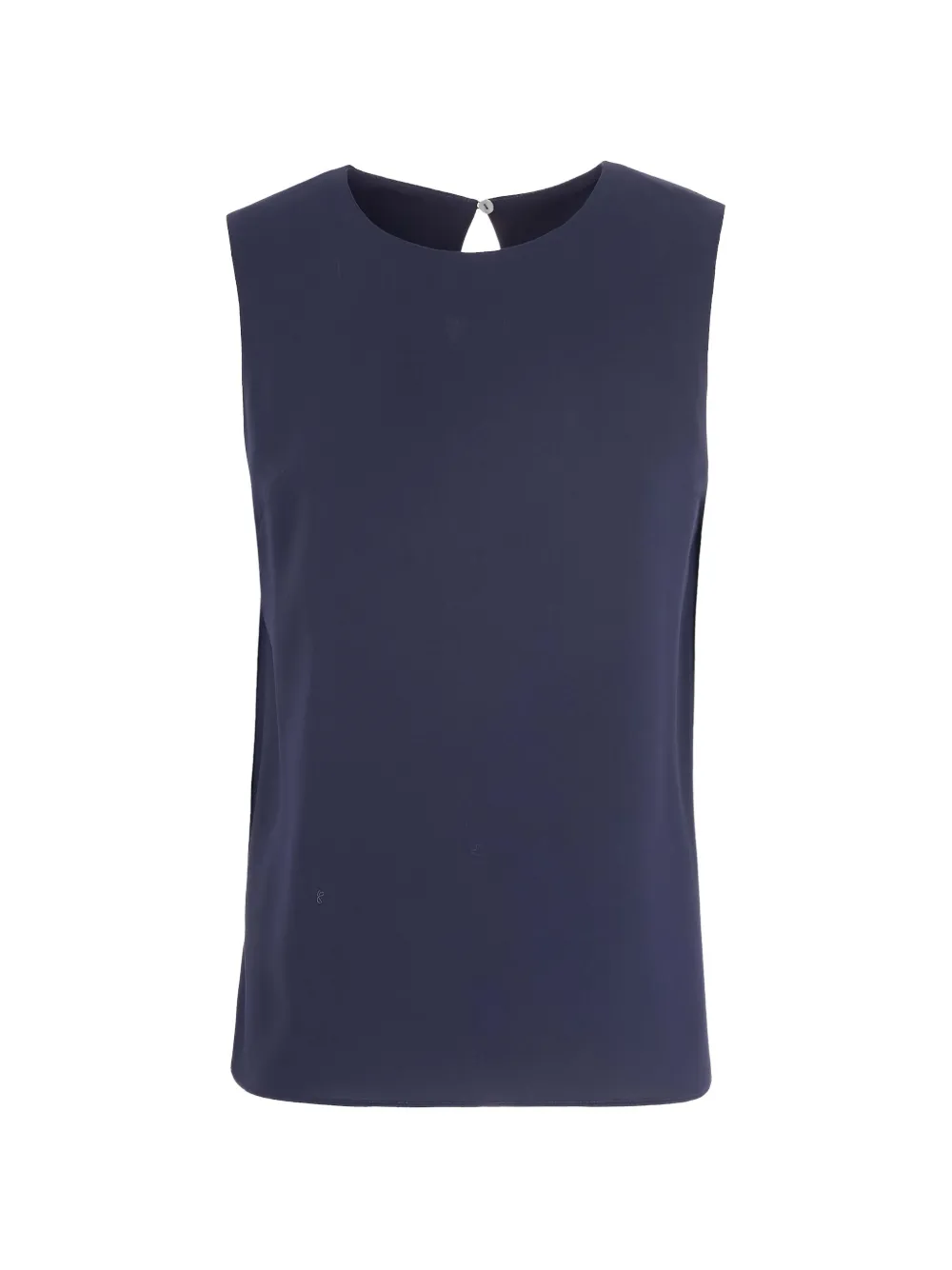 P.a.r.o.s.h Round Neck Tank Top In Blue