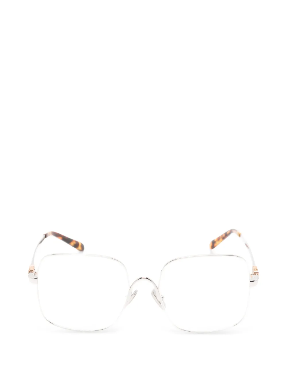 Miu Miu Eyewear Occhiali squadrati - Argento