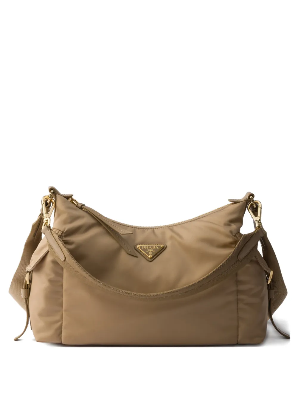 Prada large Explore shoulder bag - Toni neutri