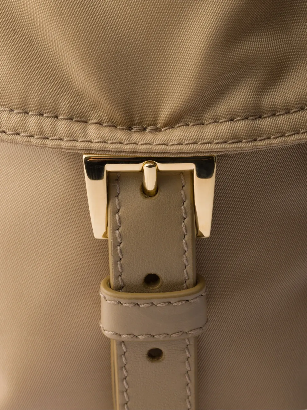Prada Grote Explore schoudertas Beige
