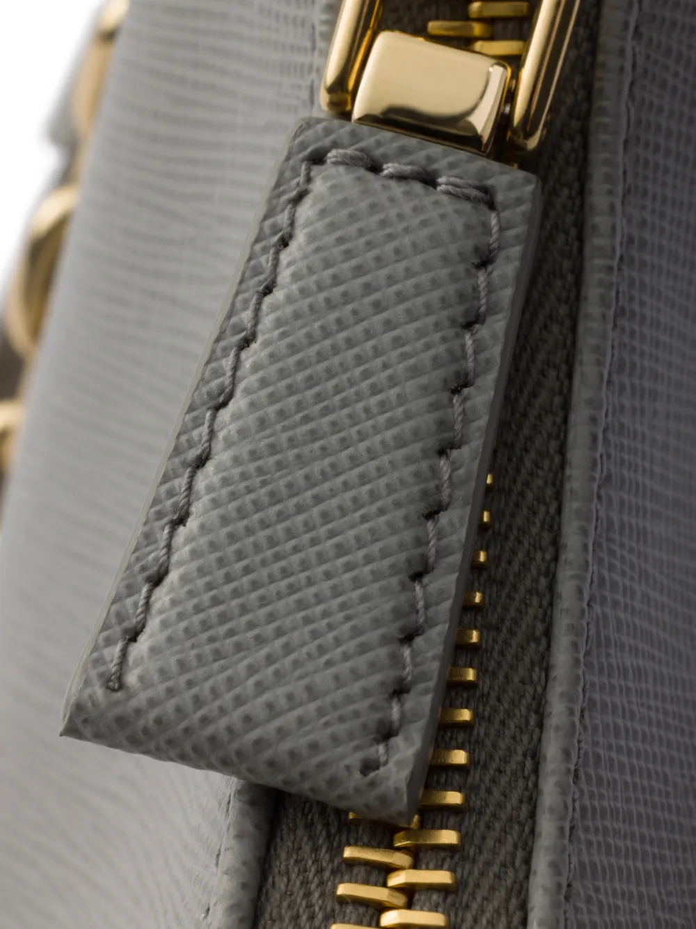 Prada Leren schoudertas Grijs