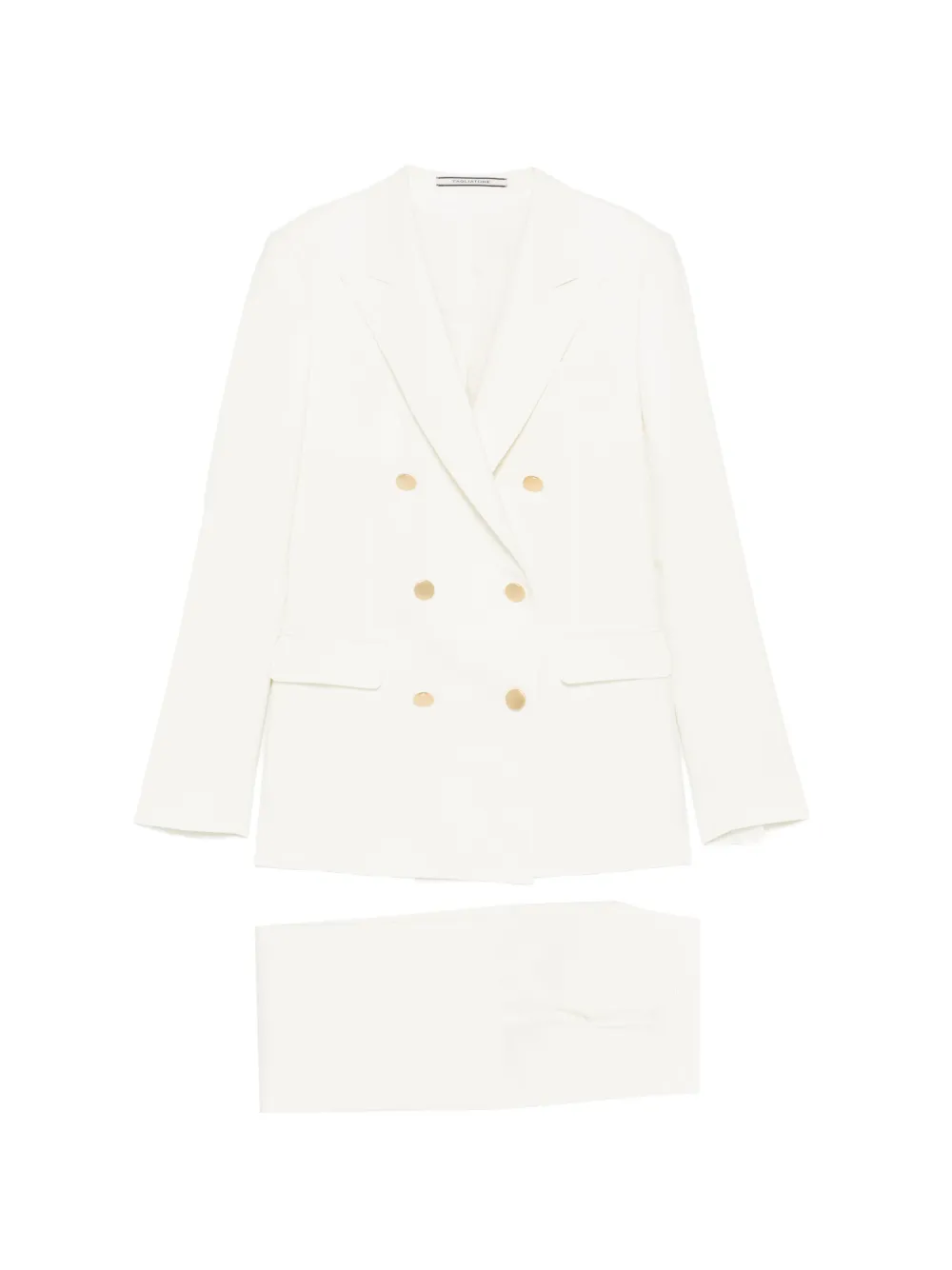 Tagliatore double-breasted suit - Bianco