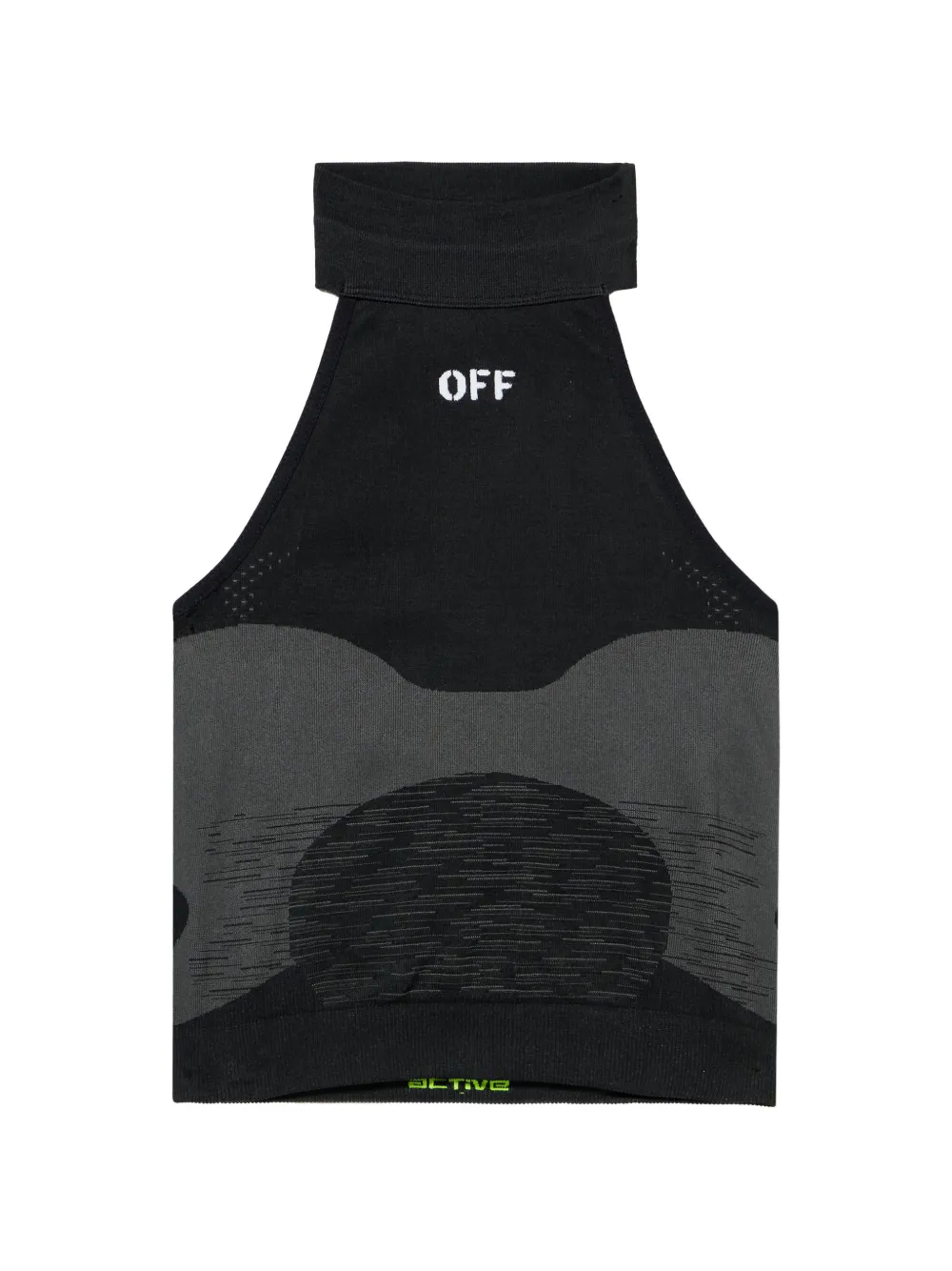 Off-White racing seamless tank top - Nero