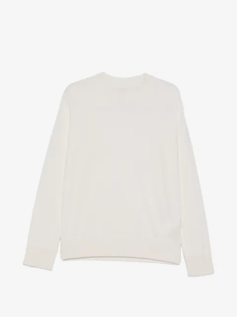 sacai long-sleeve crew-neck sweater