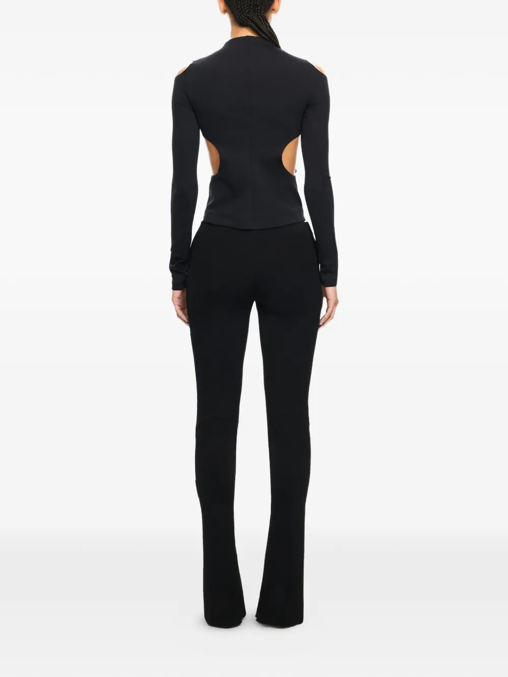 Off-White Sleek Meteor trui met uitgesneden details Zwart