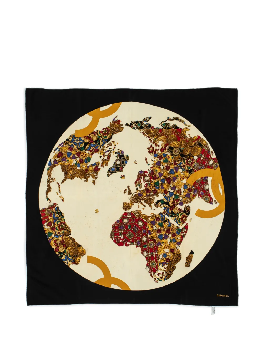 CHANEL Pre-Owned Foulard CC - Nero