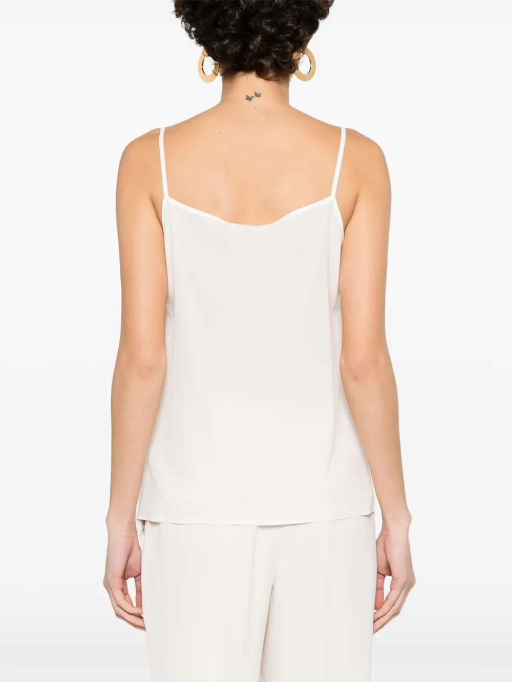 Peserico Tanktop met dunne bandjes Wit