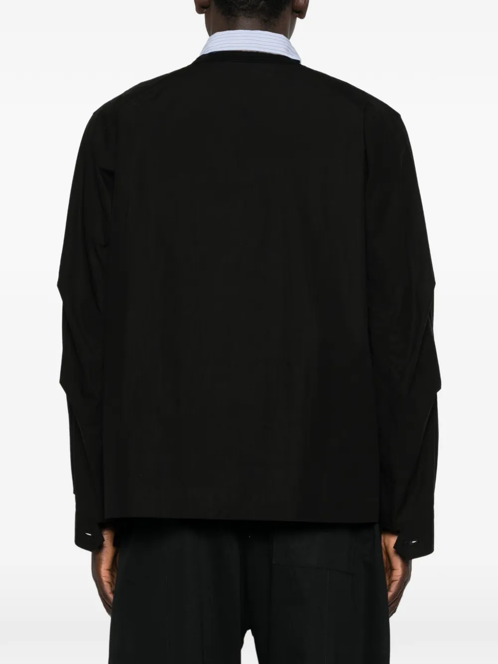 long-sleeve pocket top
