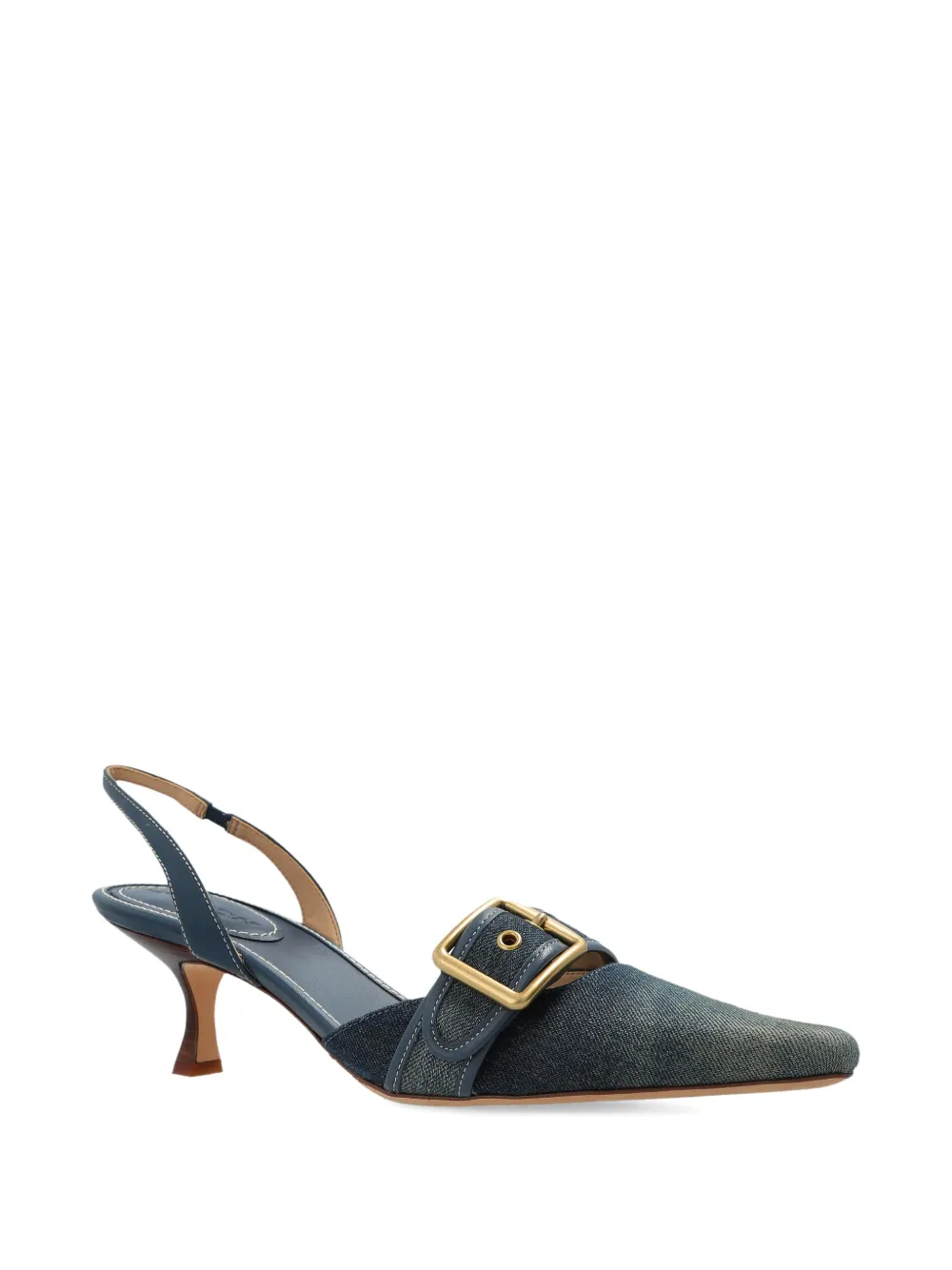 Coach Pumps met gesp Blauw