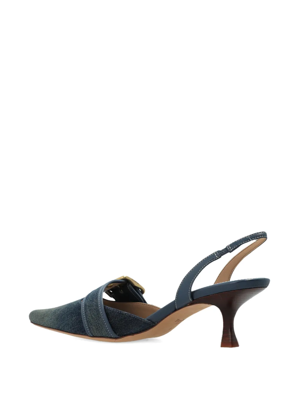 Coach Pumps met gesp Blauw