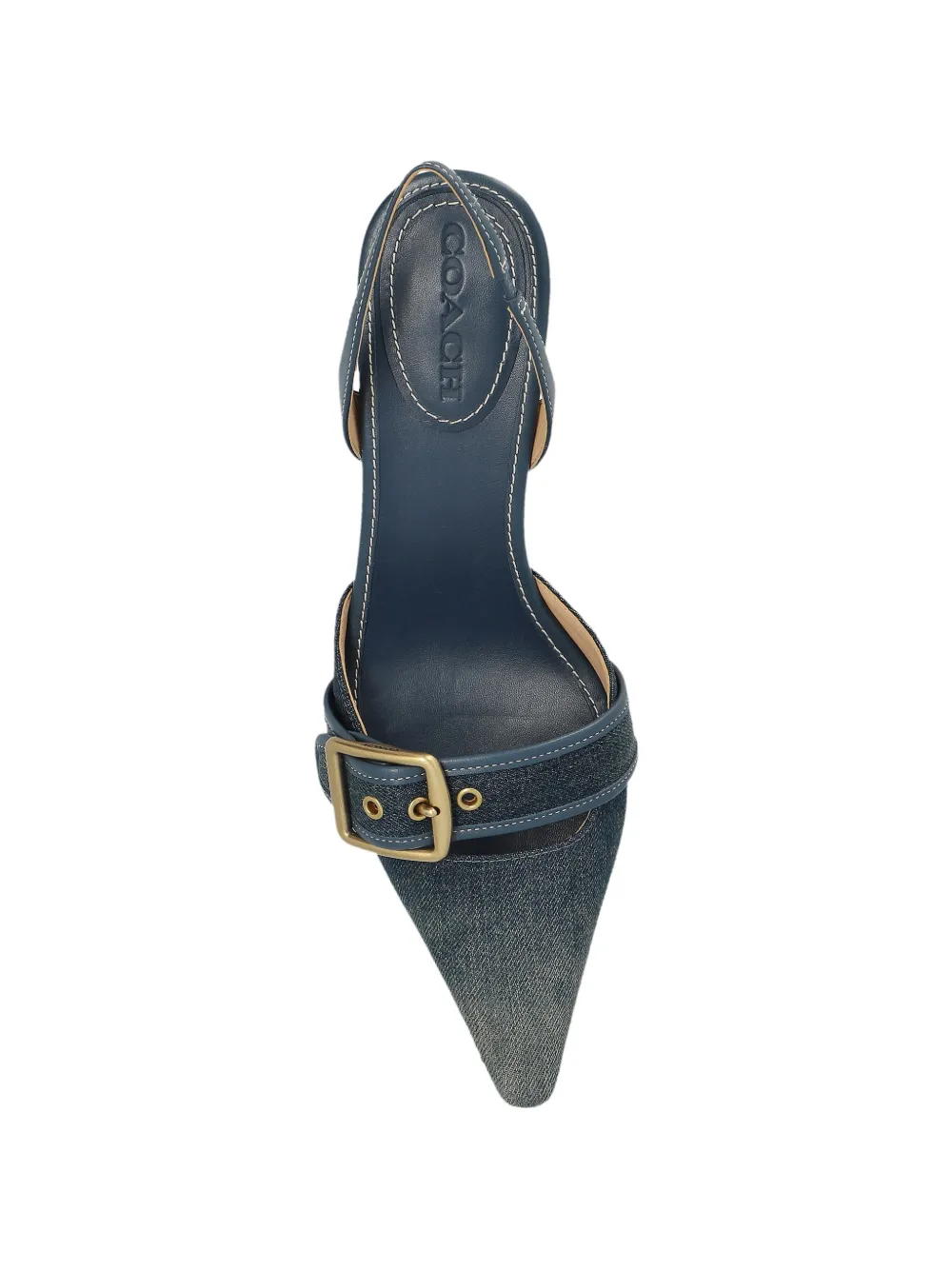 Coach Pumps met gesp Blauw