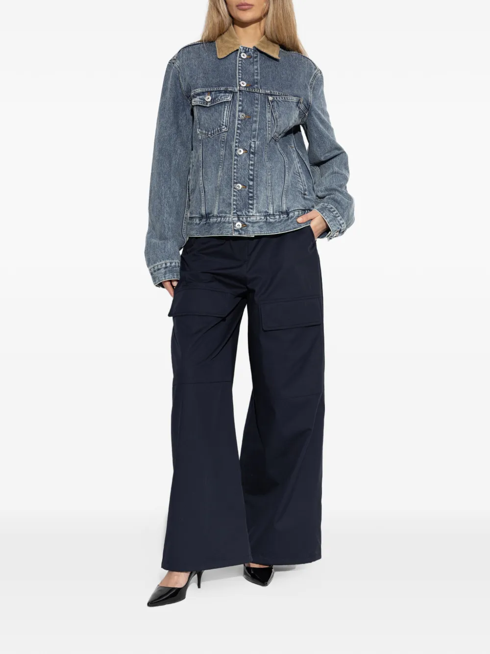  Stella Mccartney Cargo Trousers - Blue 