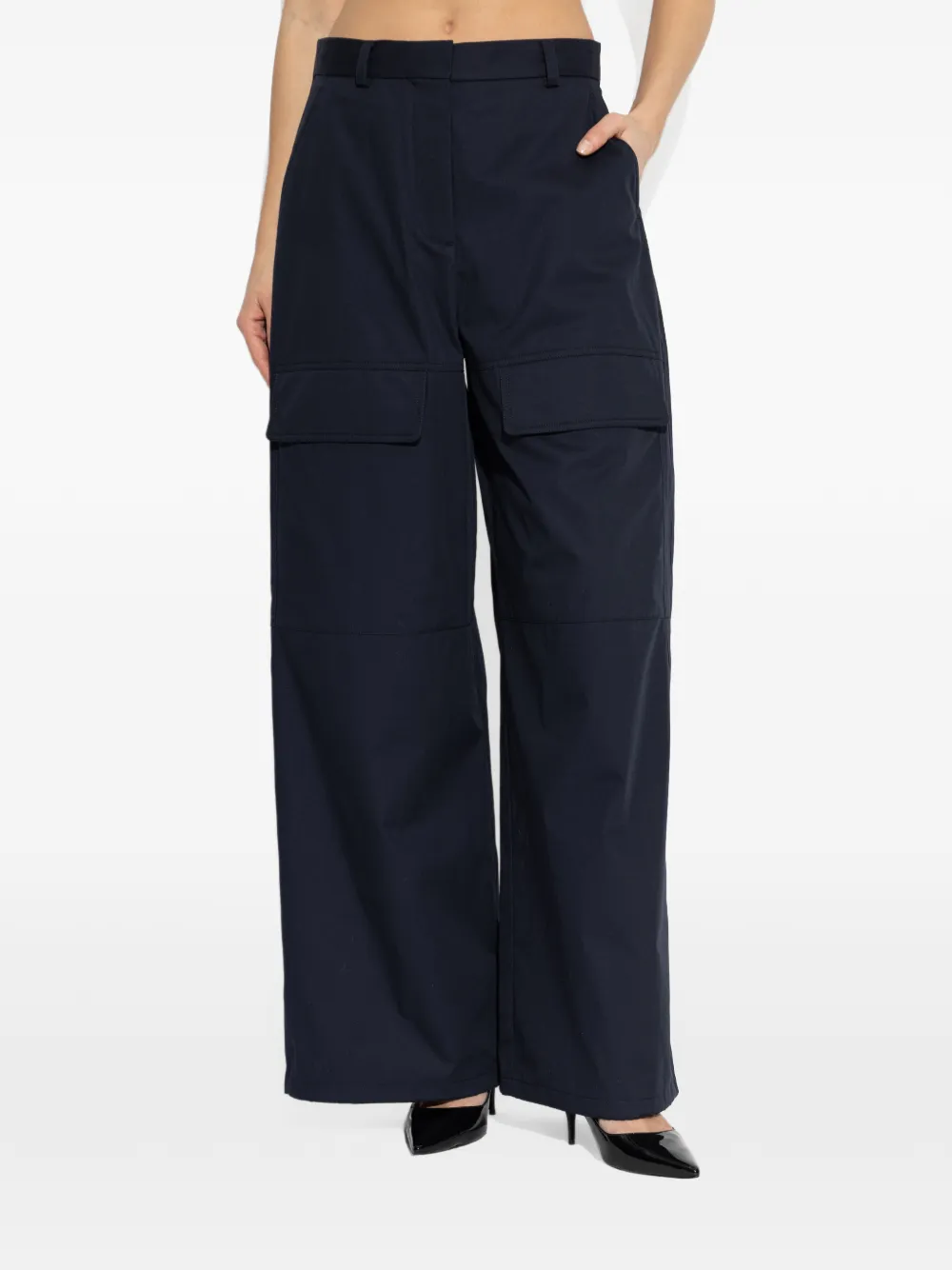  Stella Mccartney Cargo Trousers - Blue 
