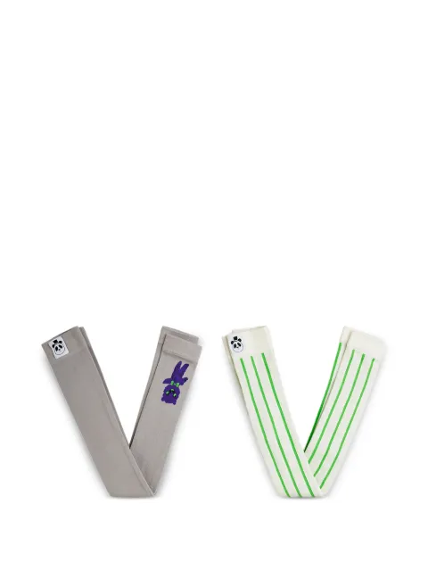 Mini Rodini cartoon-print leggings (set of two)