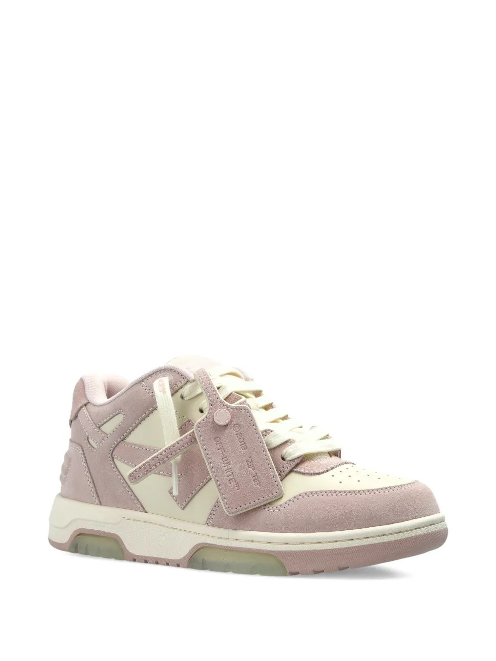 Off-White Out Of Office lace-up sneakers Roze
