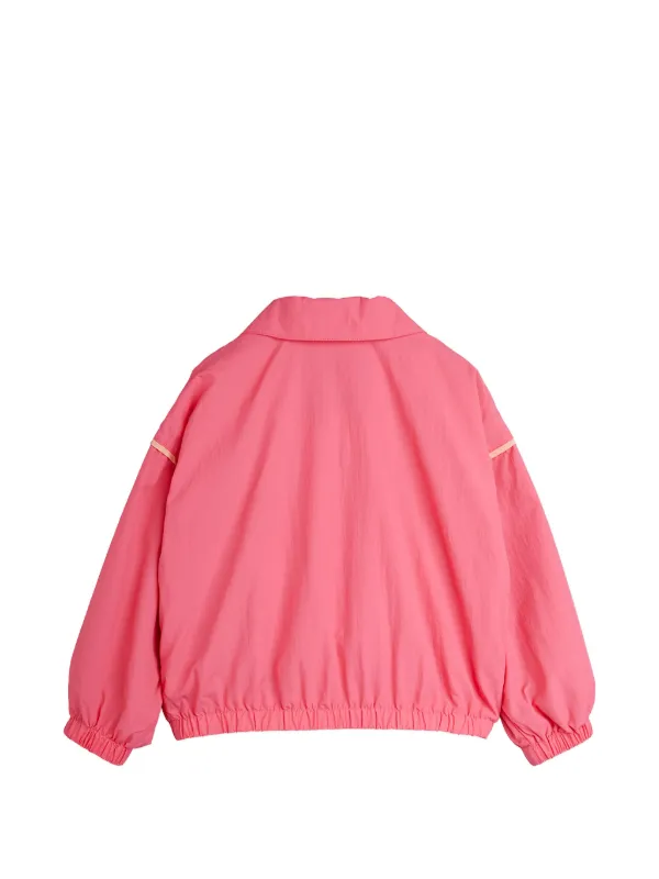 Mini Rodini ロゴ ジャケット | ピンク | FARFETCH JP