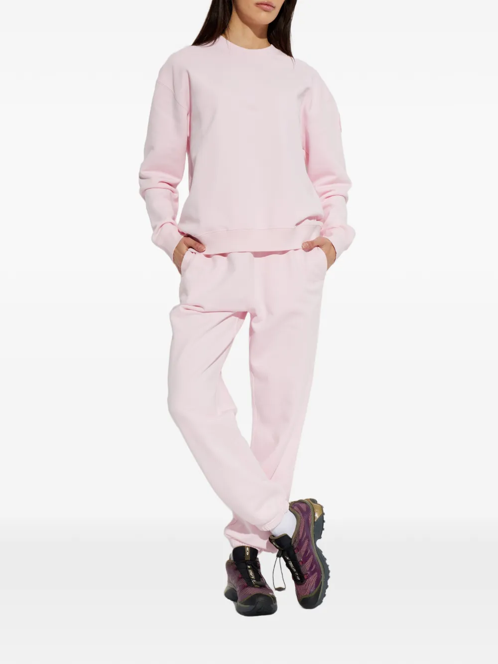  Canada Goose Crew-neck Sweatshirt - Pink 