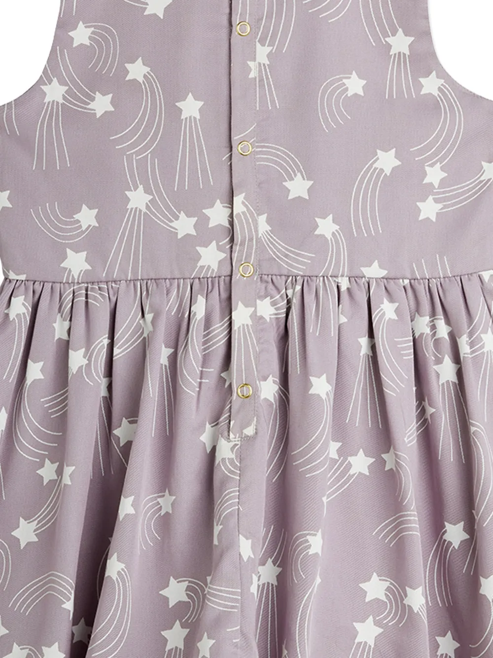  Mini Rodini Star-print Dress - Purple 